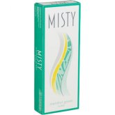 Misty Menthol Green 100s Slims Box cigarettes 10 cartons