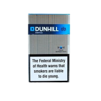 Dunhill Switch Blue Silver Box cigarettes 10 cartons