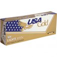 USA Gold Lights 100s Box cigarettes 10 cartons