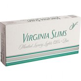 Virginia Slims Menthol Luxury Lights 120s Box Cigarettes 10 cartons