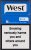 WEST BLUE cigarettes 10 cartons