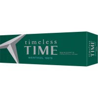 Timeless Time Menthol 100s Box cigarettes 10 cartons