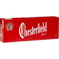 Chesterfield Red 100s Box cigarettes 10 cartons