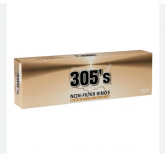 305's Non-Filter Kings Box cigarettes 10 cartons