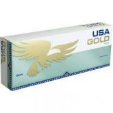 USA Gold Menthol Gold 100s Box cigarettes 10 cartons