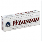 Winston White 100's box cigarettes 10 cartons