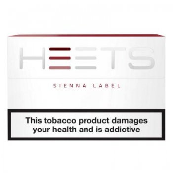 Heets Sienna Label 10 cartons