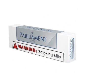 Parliament Silver King Box cigarettes 10 cartons