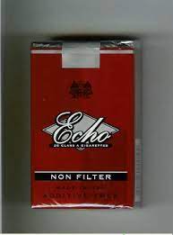 Echo Non Filter Kings Soft box cigarettes 10 cartons