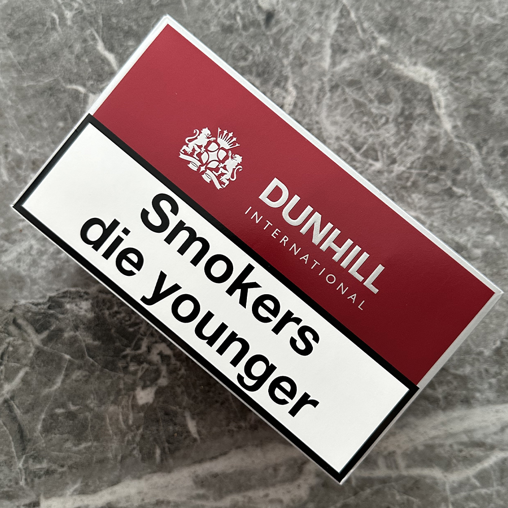 Dunhill International cigarettes 10 cartons